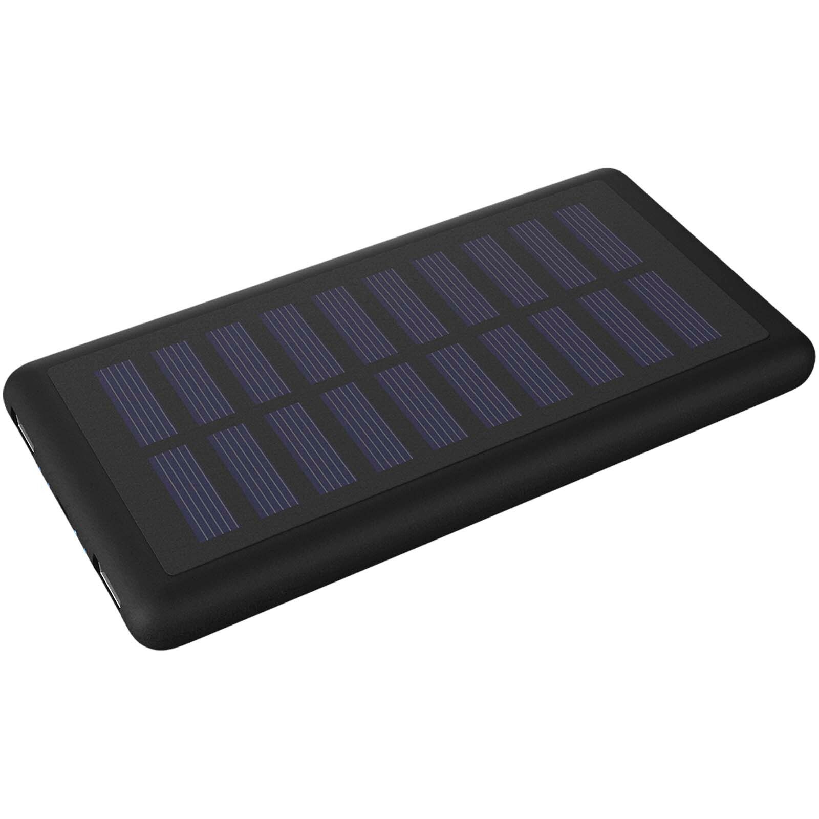 SCX.design P30 8000 mAh Solar Powerbank mit Leuchtlogo - schwarz-424
