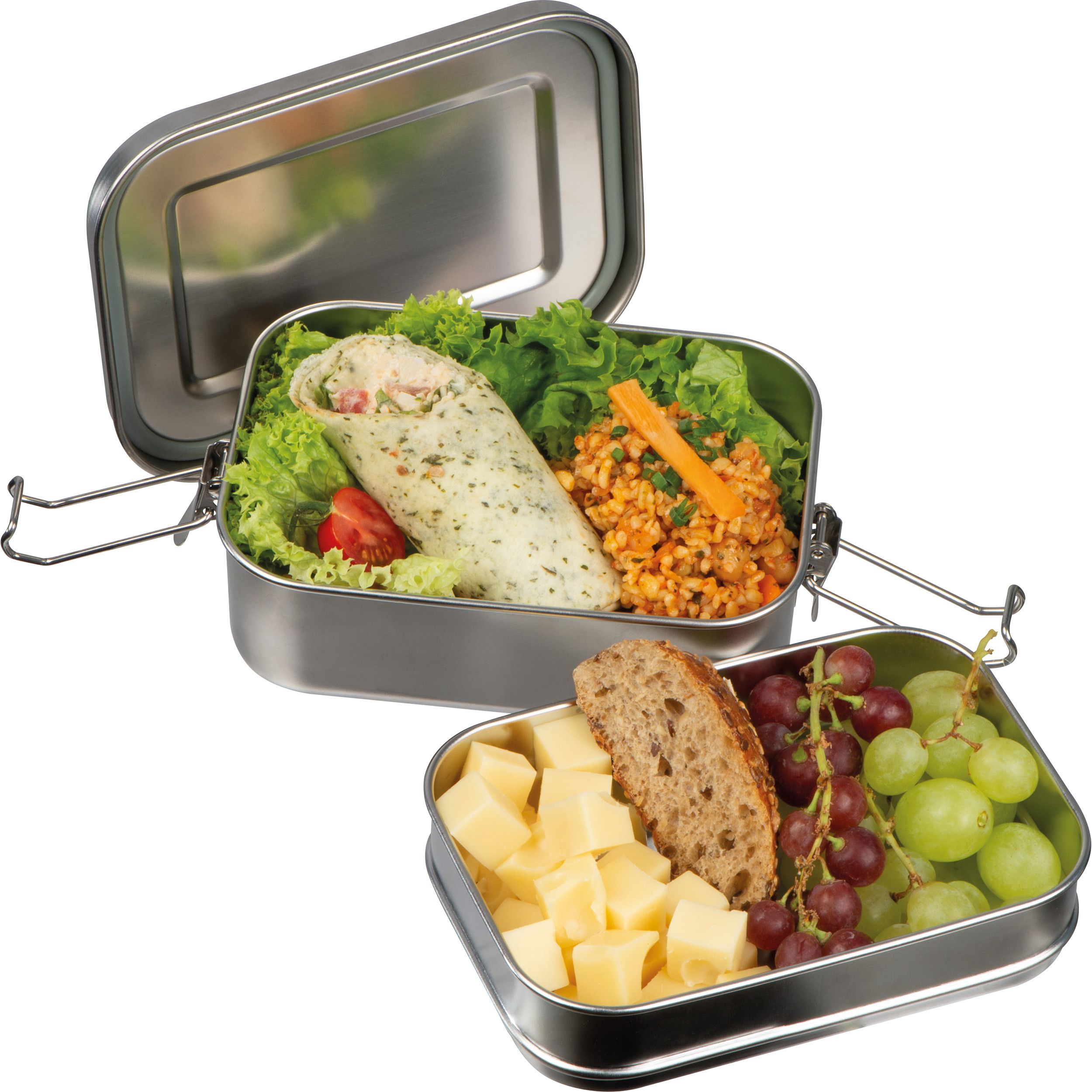 Lunchbox Porto Alegre - silbergrau-480