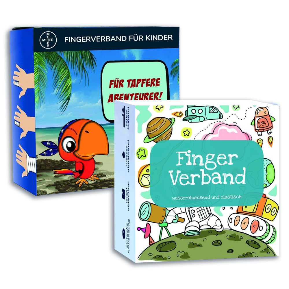 ACTIOMEDIC® KIDS selbsthaftender Fingerverband, grün-36