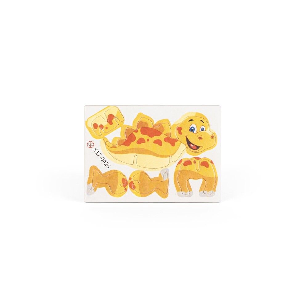 DINOSAURUS 3D-Puzzle in Dinosaurierform aus Papier und EVA - natur-981