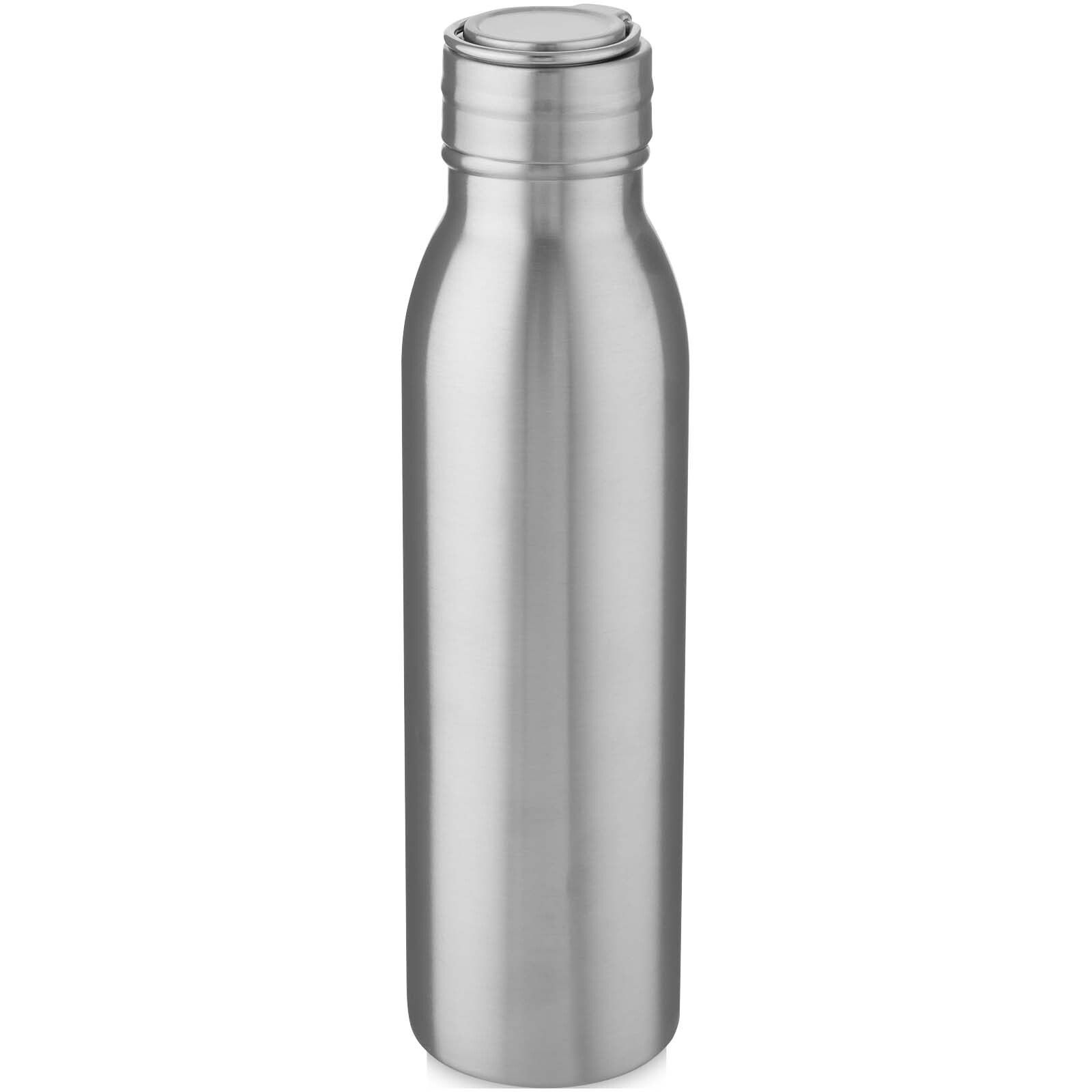 Harper 720 ml RCS-zertifizierte Sportflasche aus Edelstahl mit Metallschlaufe - silber-597