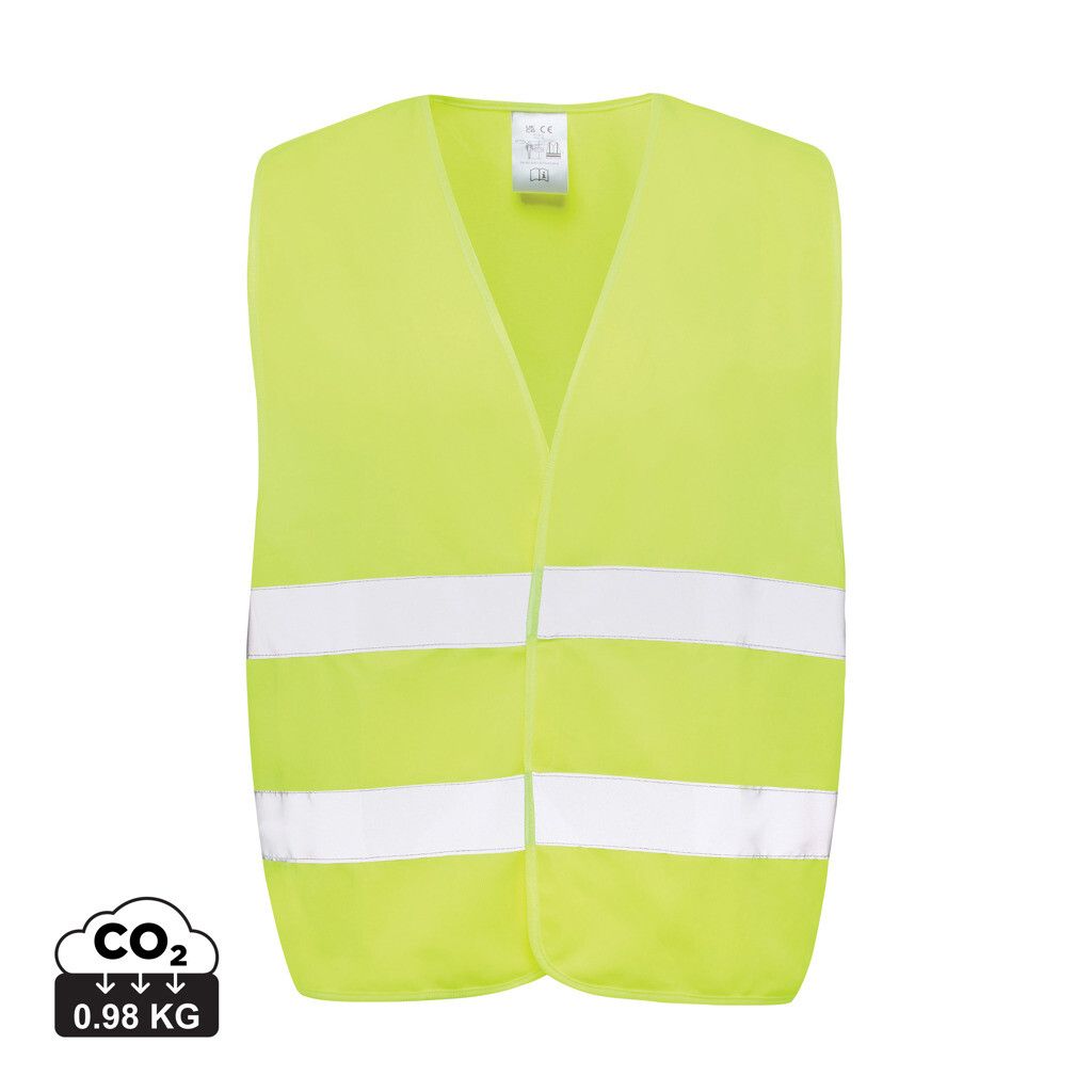 Sicherheitsweste aus GRS recyceltem PET - gelb-354