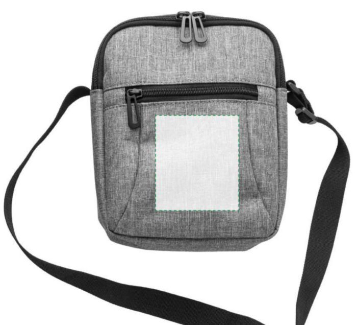 Veredelungsposition Tasche auf der Vorderseite