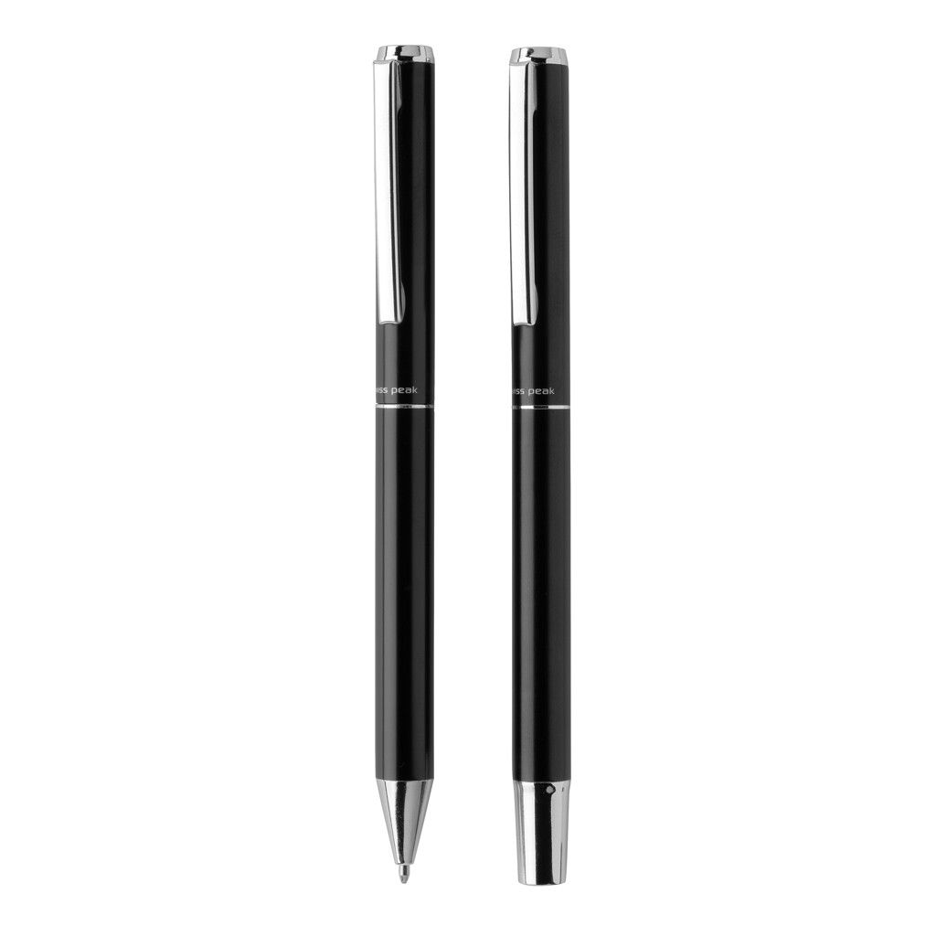 Swiss Peak Cedar Stifte-Set aus RCS recyceltem Aluminium - schwarz-896