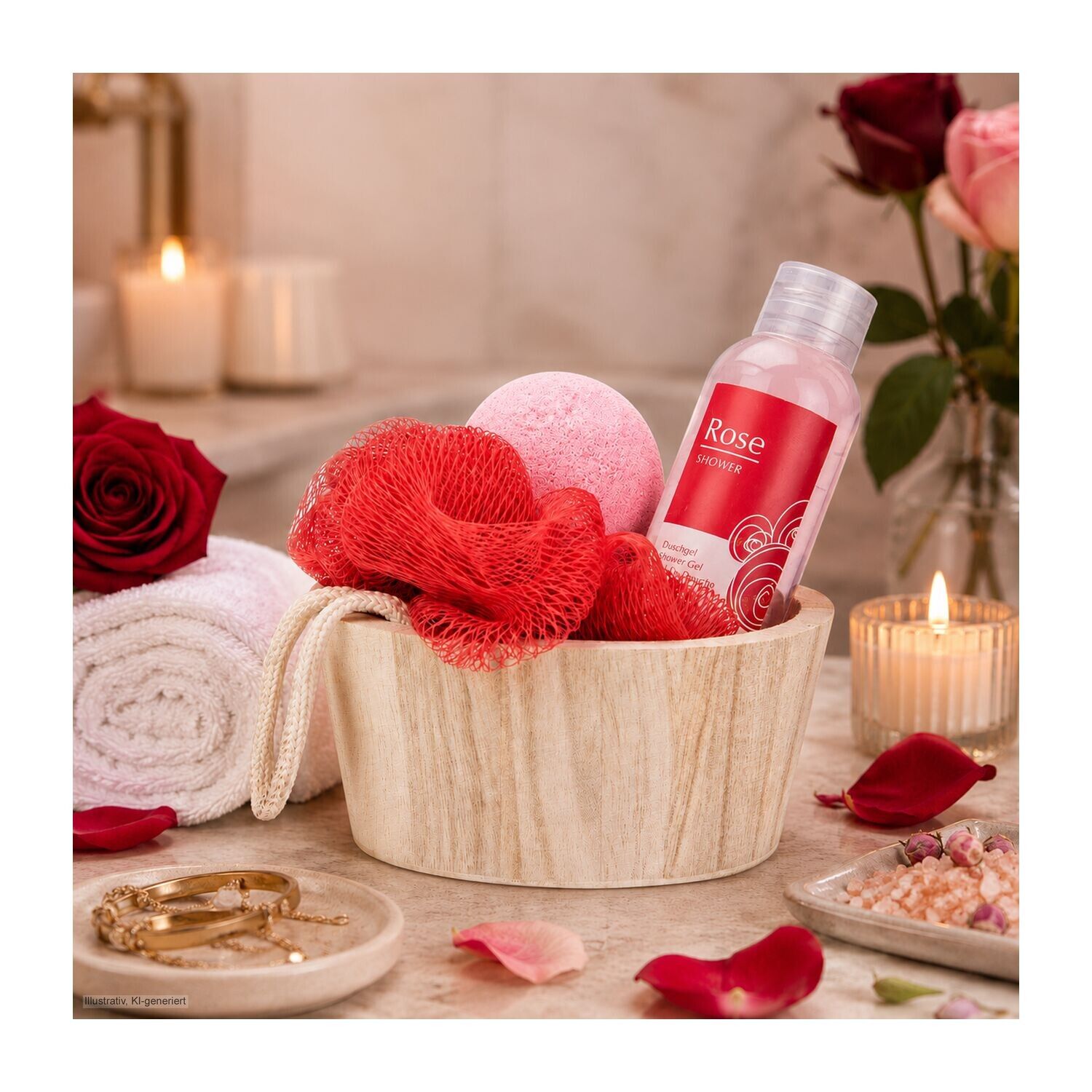 Wellness-Geschenkset: Red in Balance-458