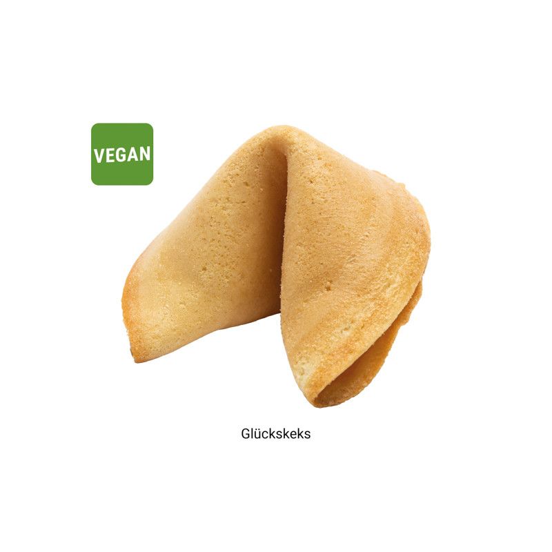 Glückskeks Folie, weiß-147