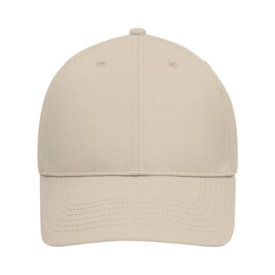 6 Panel Cap Bio Cotton - sandstone-685