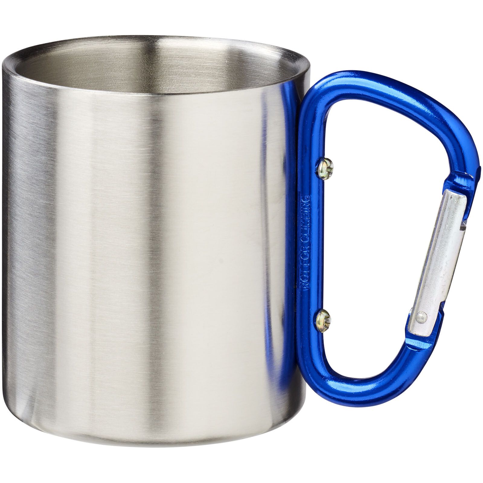 Alps 200 ml Isolierbecher mit Karabinergriff - blau-377