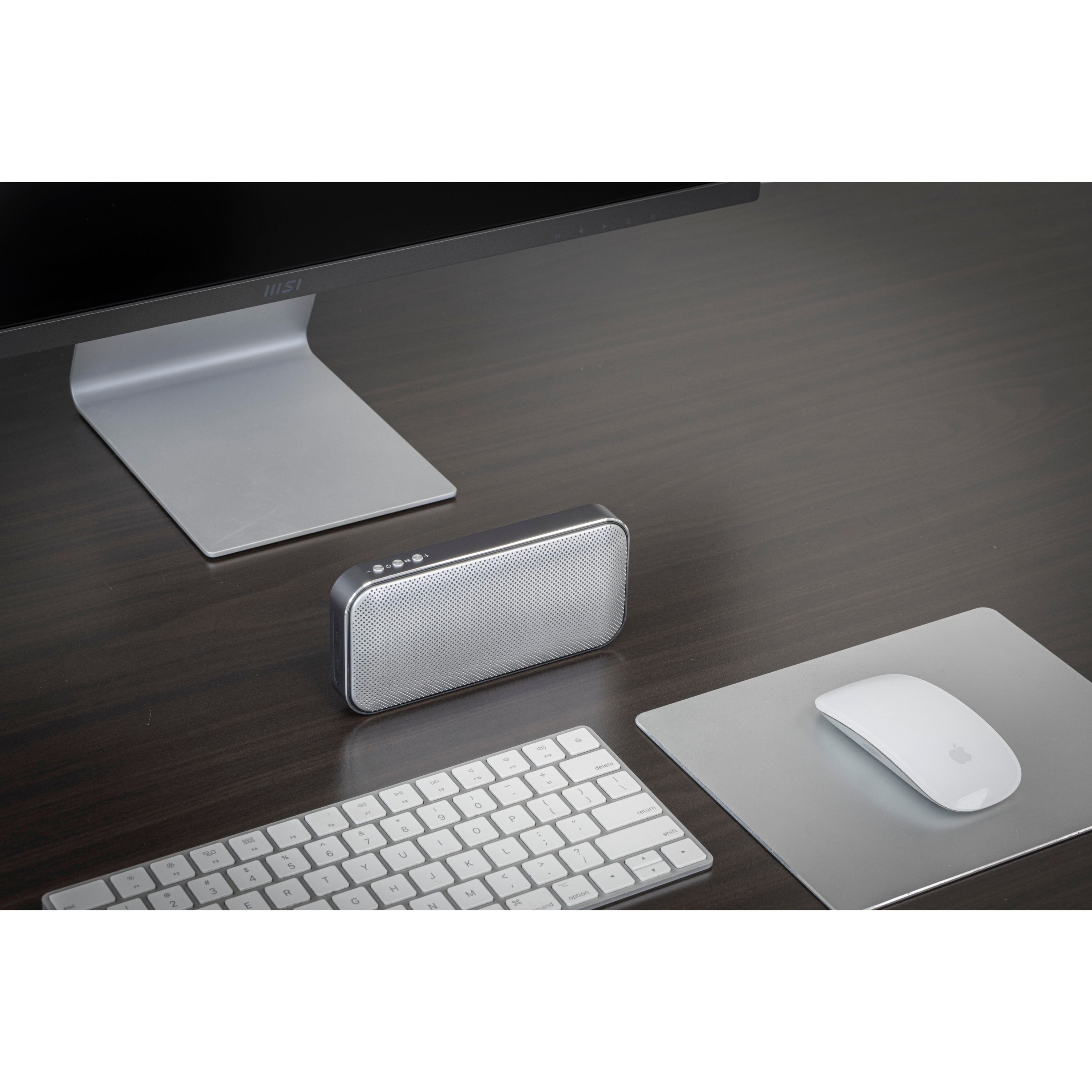 BrandCharger Nano Charge kabelloser Lautsprecher - schwarz - silber-892