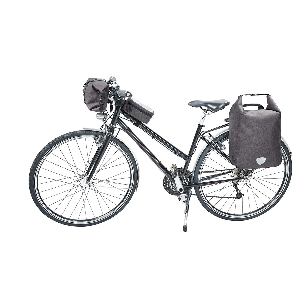 Fahrradtasche CYCLE - grau meliert-530