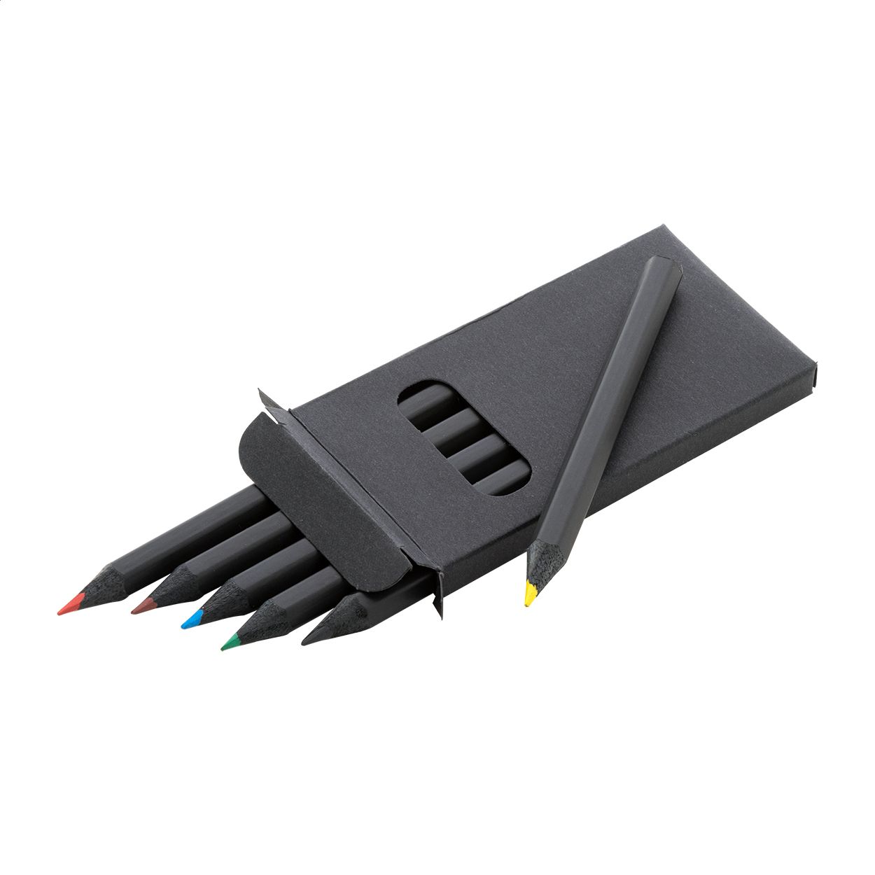 Blatty 6 Buntstifteset - schwarz-678