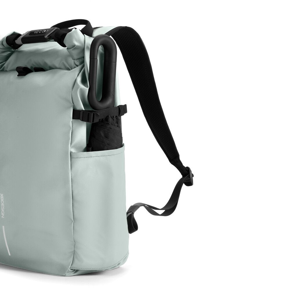Urban wasserabweisender Anti-Diebstahl Rucksack - iceberg green-837