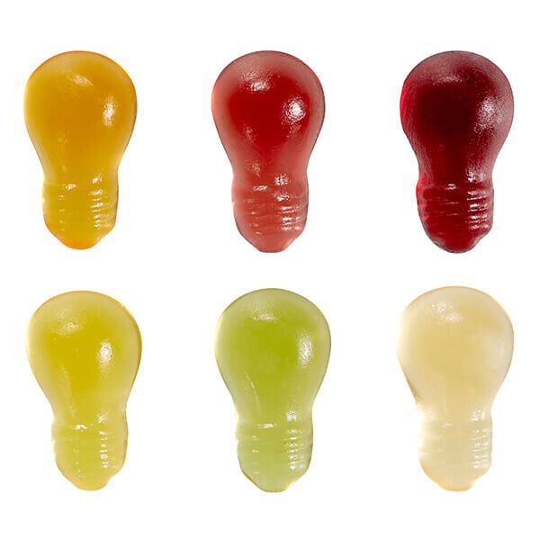 Fruchtgummi 15g Tüten - Glühbirne-682