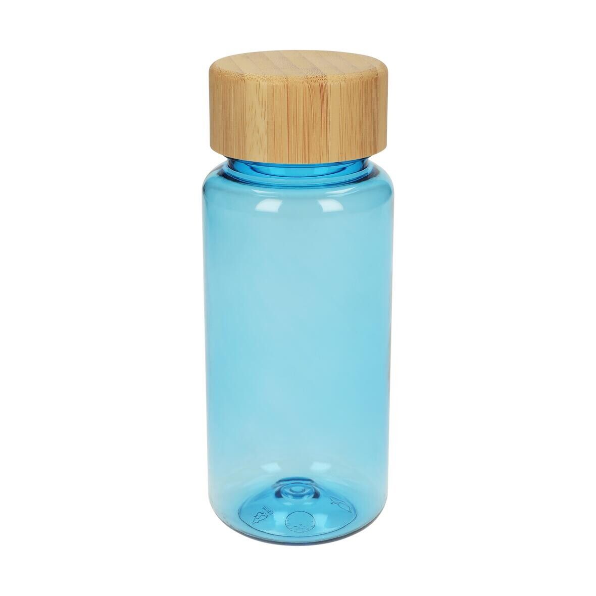 Trinkflasche Natural, 400 ml - transparent-blau-284