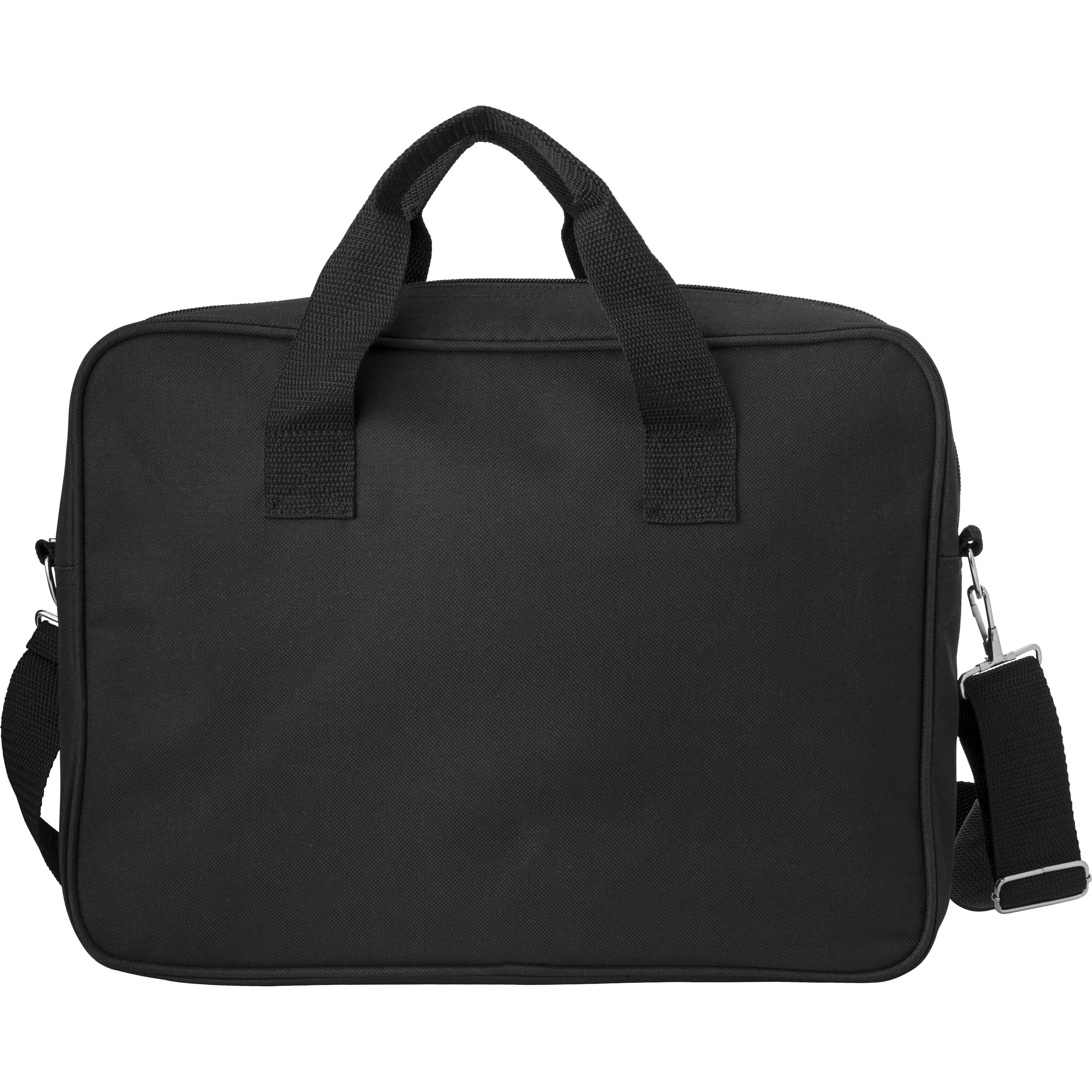 Dokumententasche aus Polyester Valerie - schwarz-323