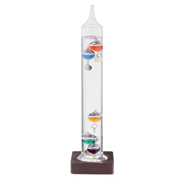 Galileo Thermometer Glas 28cm GALI - transparent-18