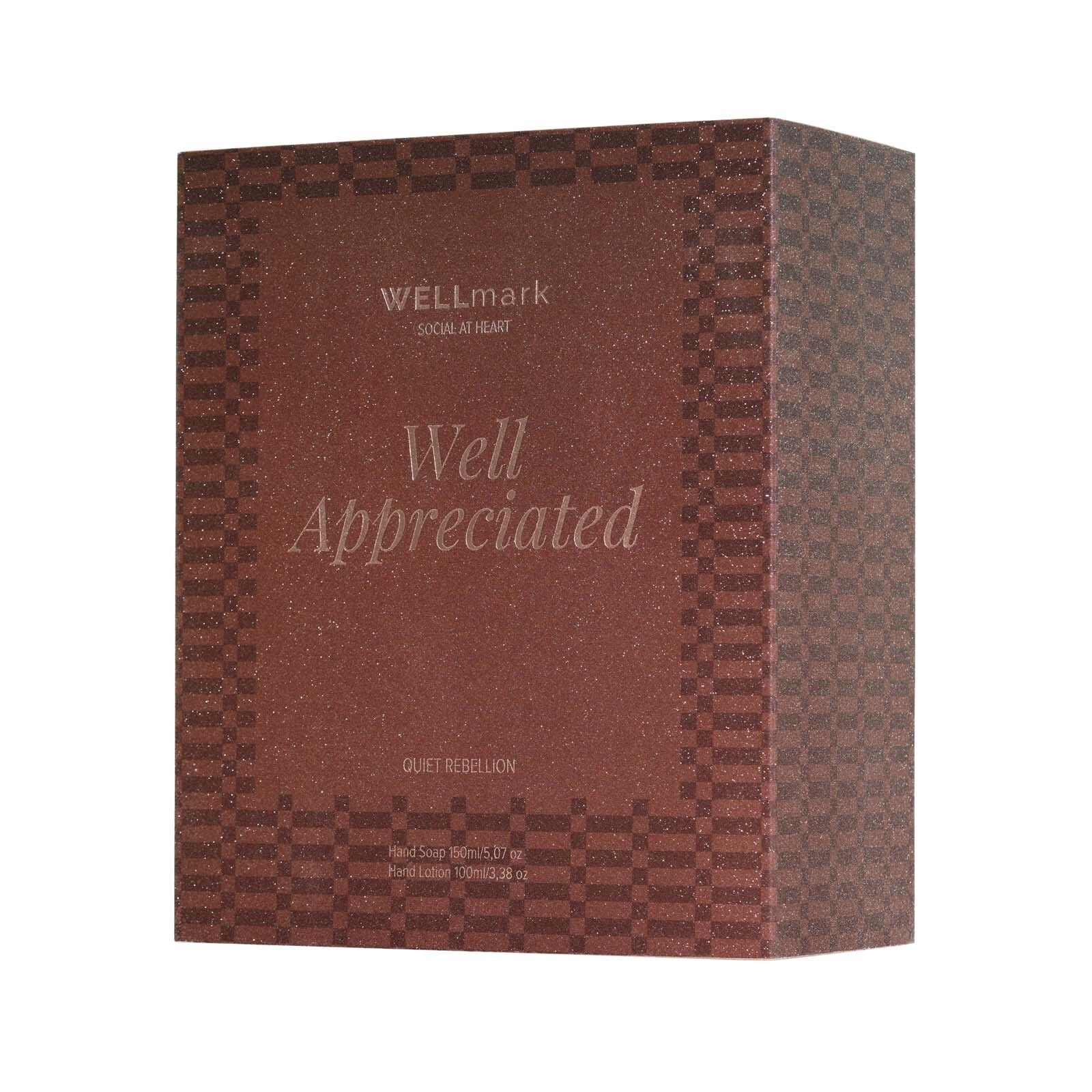 Wellmark Quiet Rebellion Handpflege Set - maroon rot-961