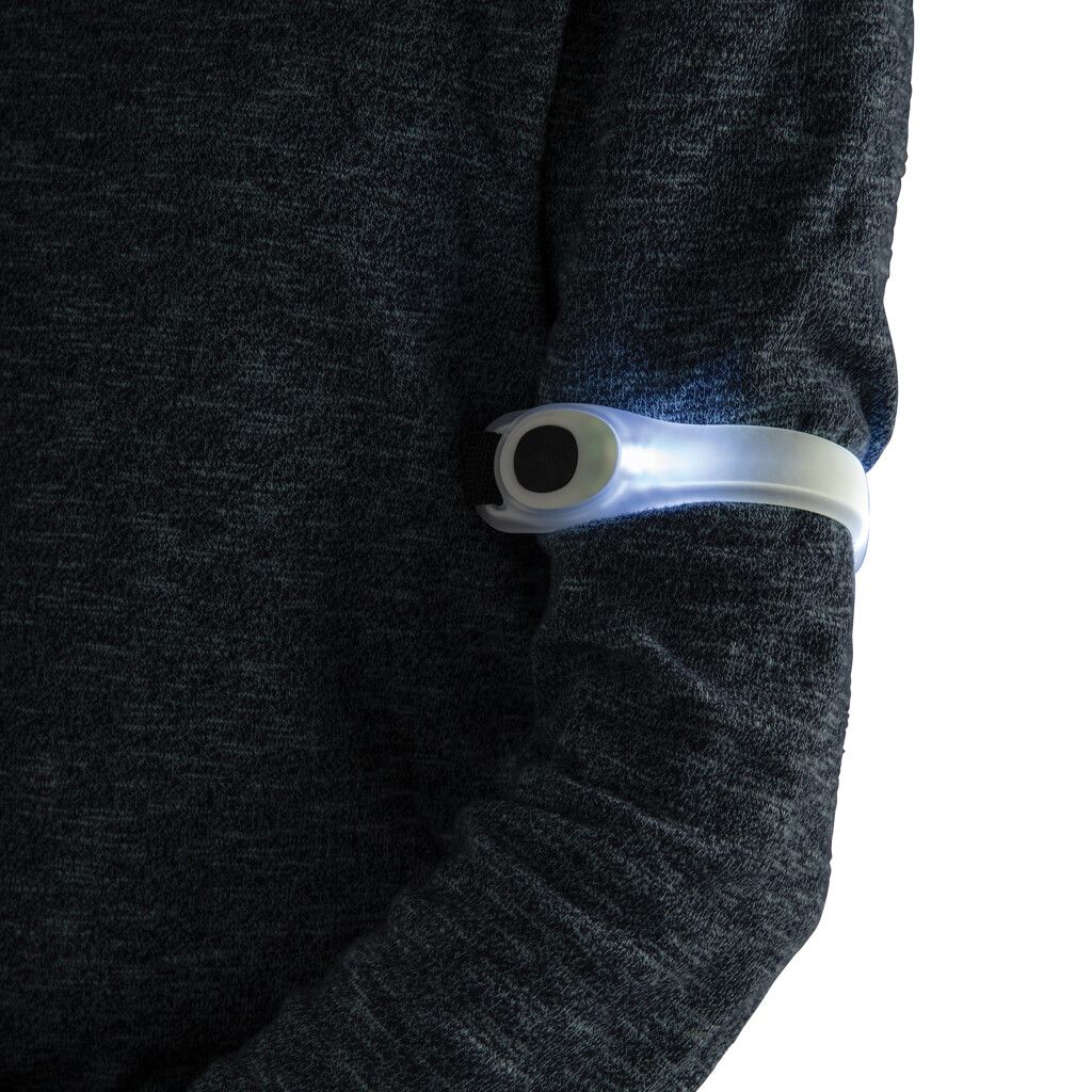 Sicherheitsband mit LED - weiß-182