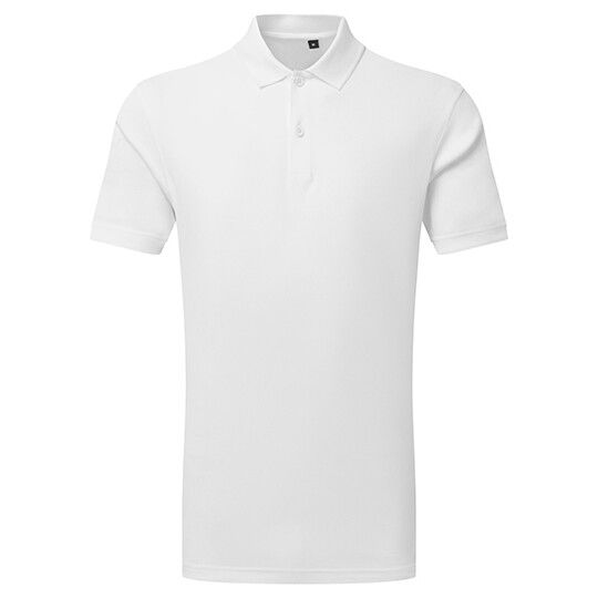 TriDri® Ion-Charge panelled polo - white-290