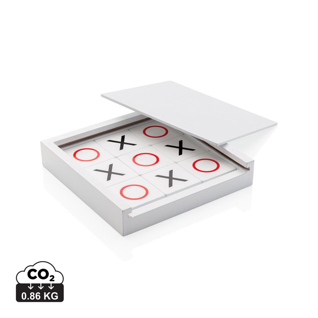 Deluxe Tic Tac Toe Spiel - weiß-595