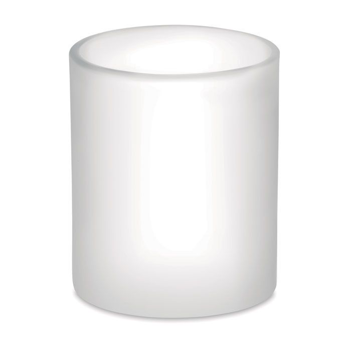 Kaffeebecher aus Glas 300 ml SUBLIMATT - transparent weiß-392