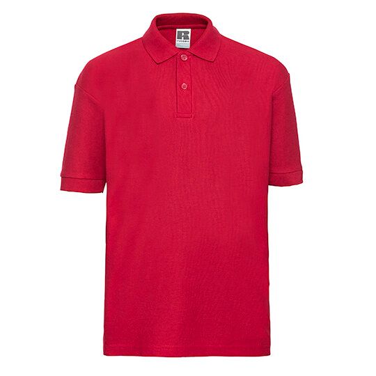 Kids Classic Polycotton Polo - classic red - 104 (3/4)-638