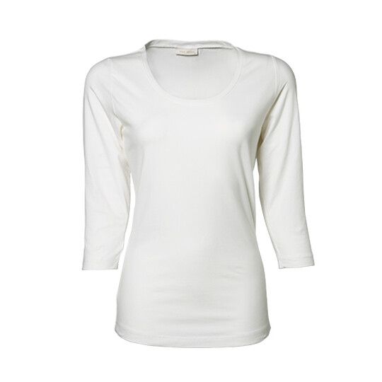 Women´s Stretch 3/4 Sleeve Tee - white-571