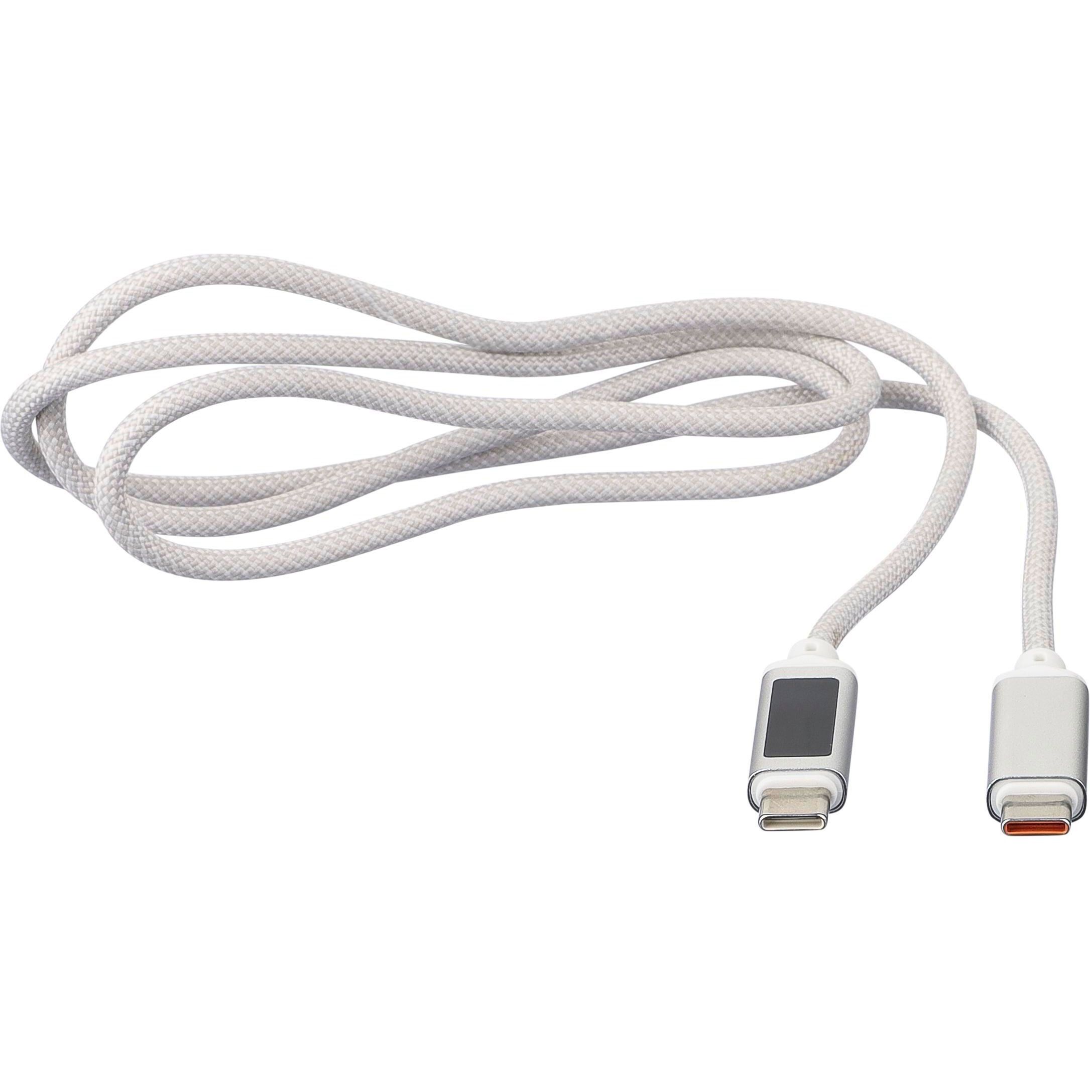 Nylon-Ladekabel 100W Gerd - weiß-805