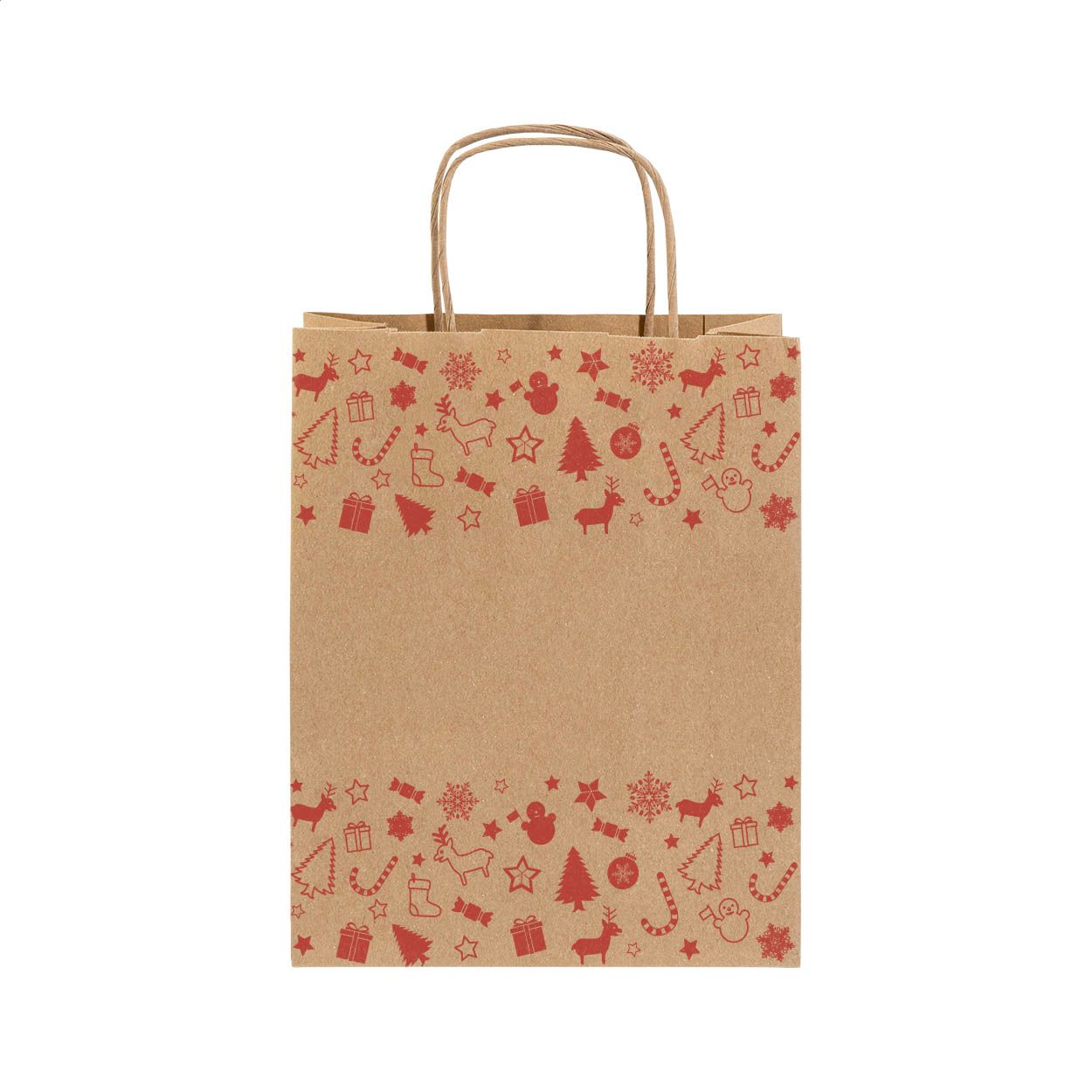 Julegave S Weihnachtsgeschenktasche, klein - natur-552