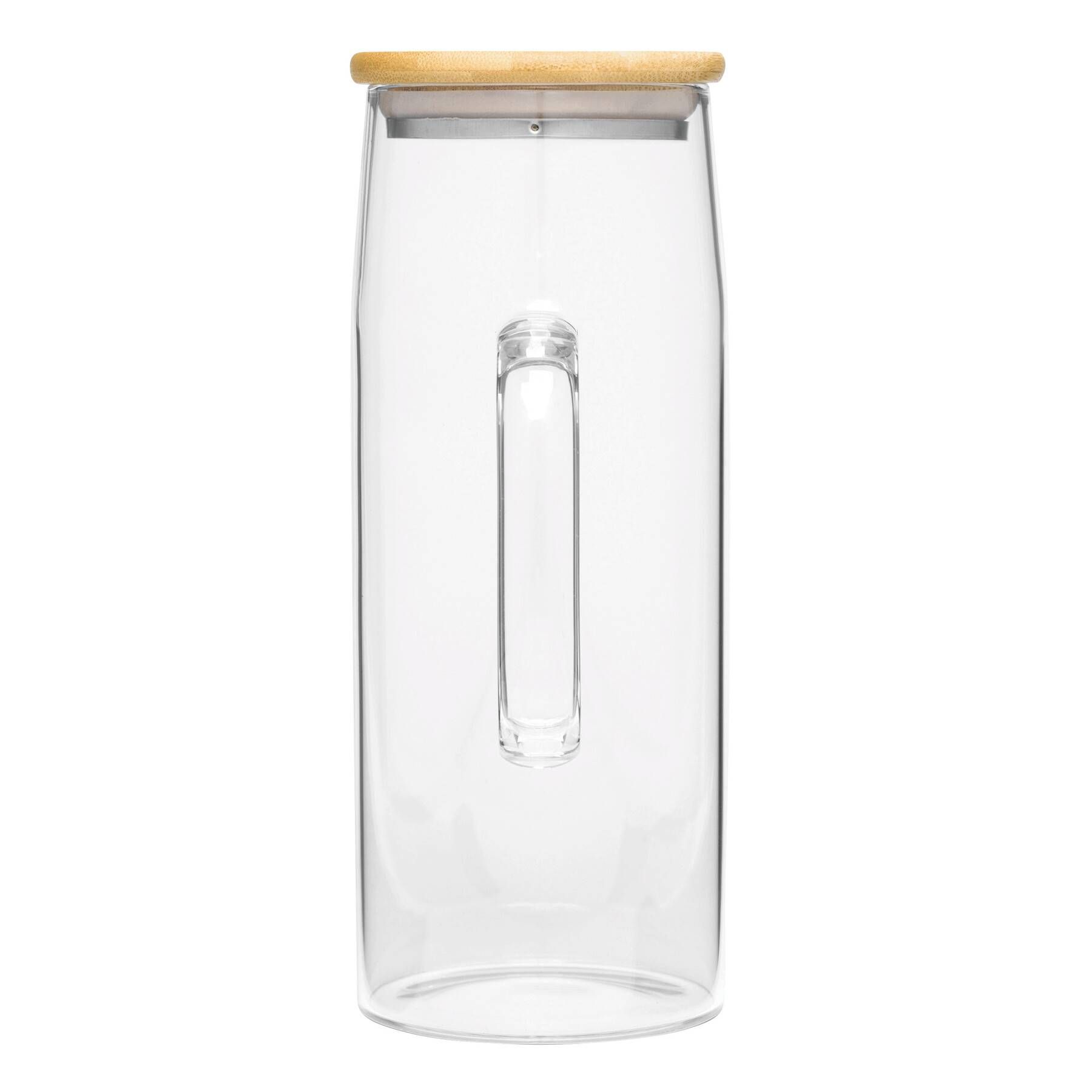 Glas BAMBOO ART L - braun-816