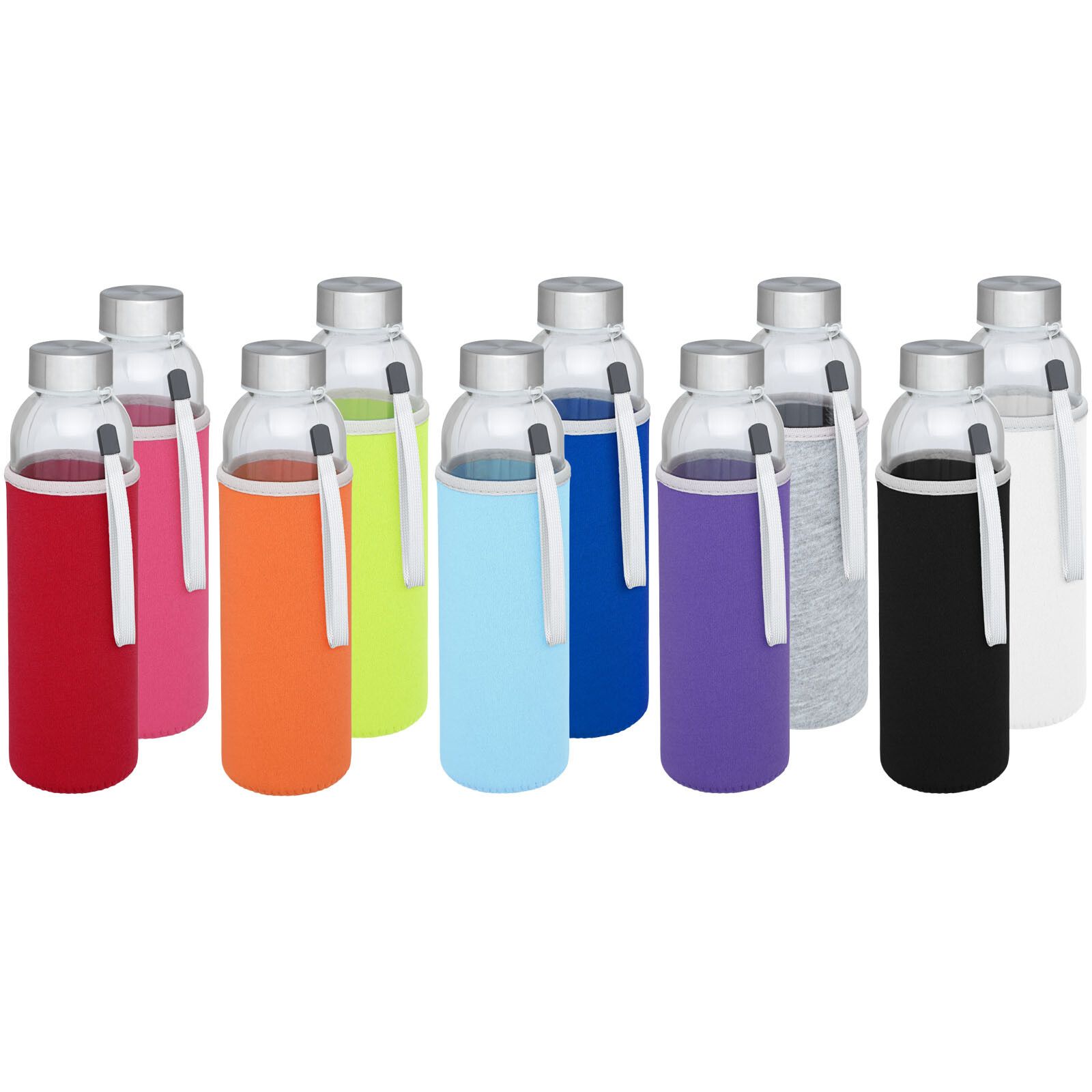 Bodhi 500 ml Glas-Sportflasche - rot-219