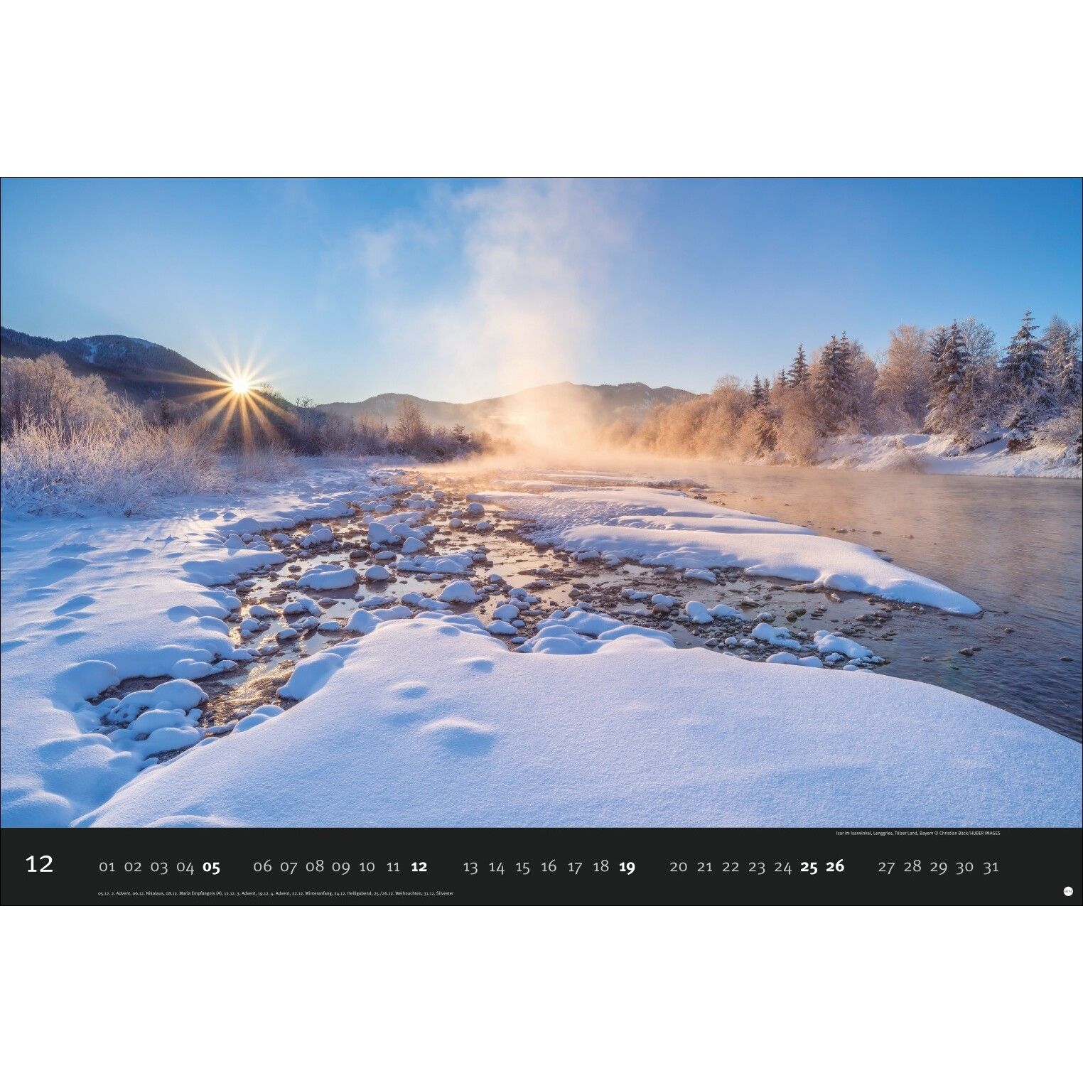 AvH Deutschlands Naturparadiese - Landschaft & Natur Kalender-701