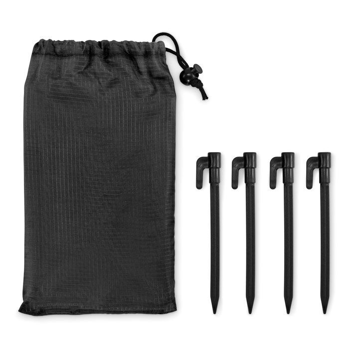 Strandmatte 210T Polyester NOSAND - schwarz-834