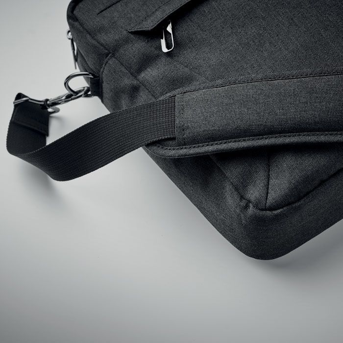 Laptop-Rucksack 600D RPET ROCKY - schwarz-919