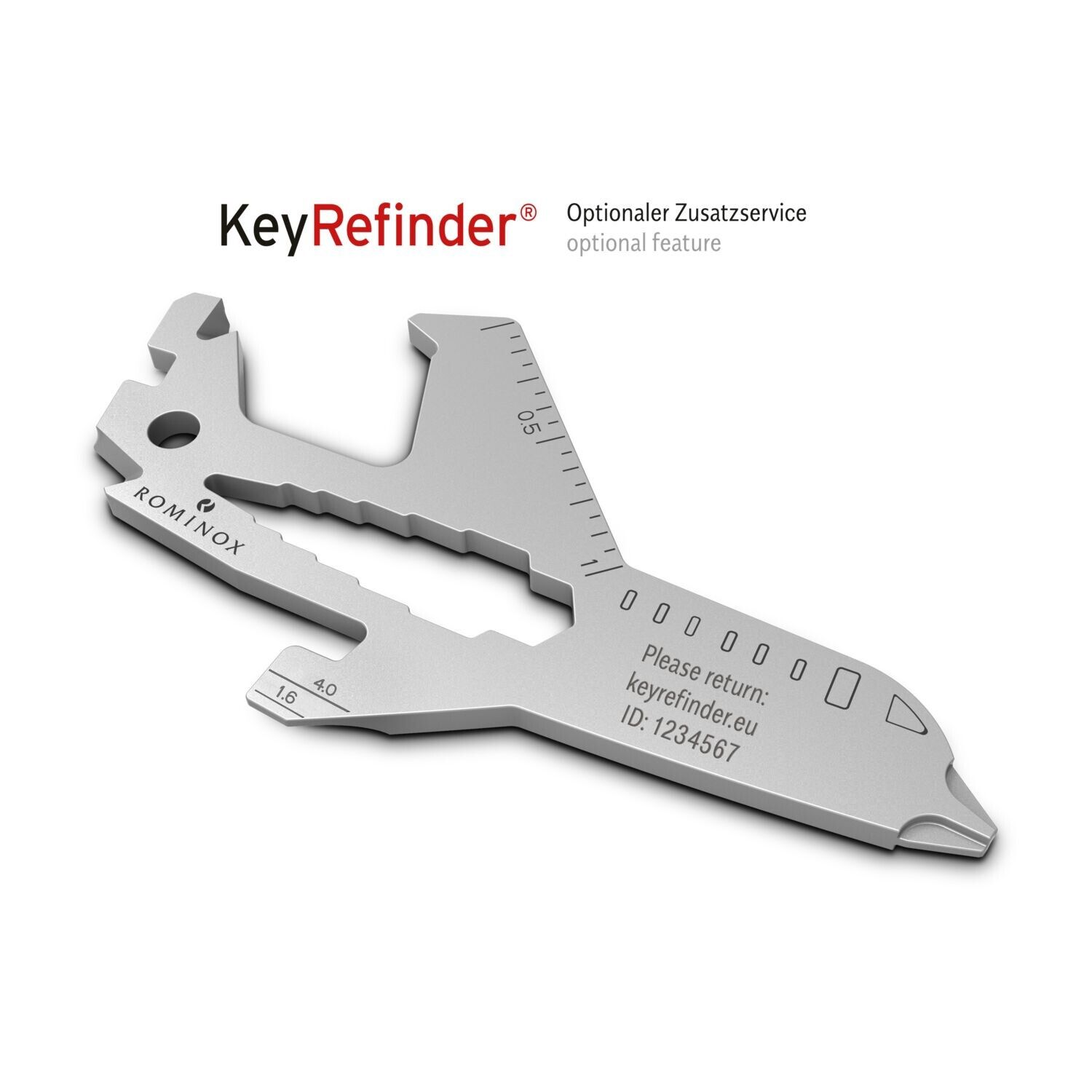 ROMINOX® Key Tool Airplane - 19 functions (Flugzeug)-722