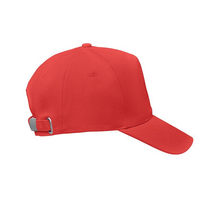 Baseballkappe Organic Cotton BICCA CAP - rot-197