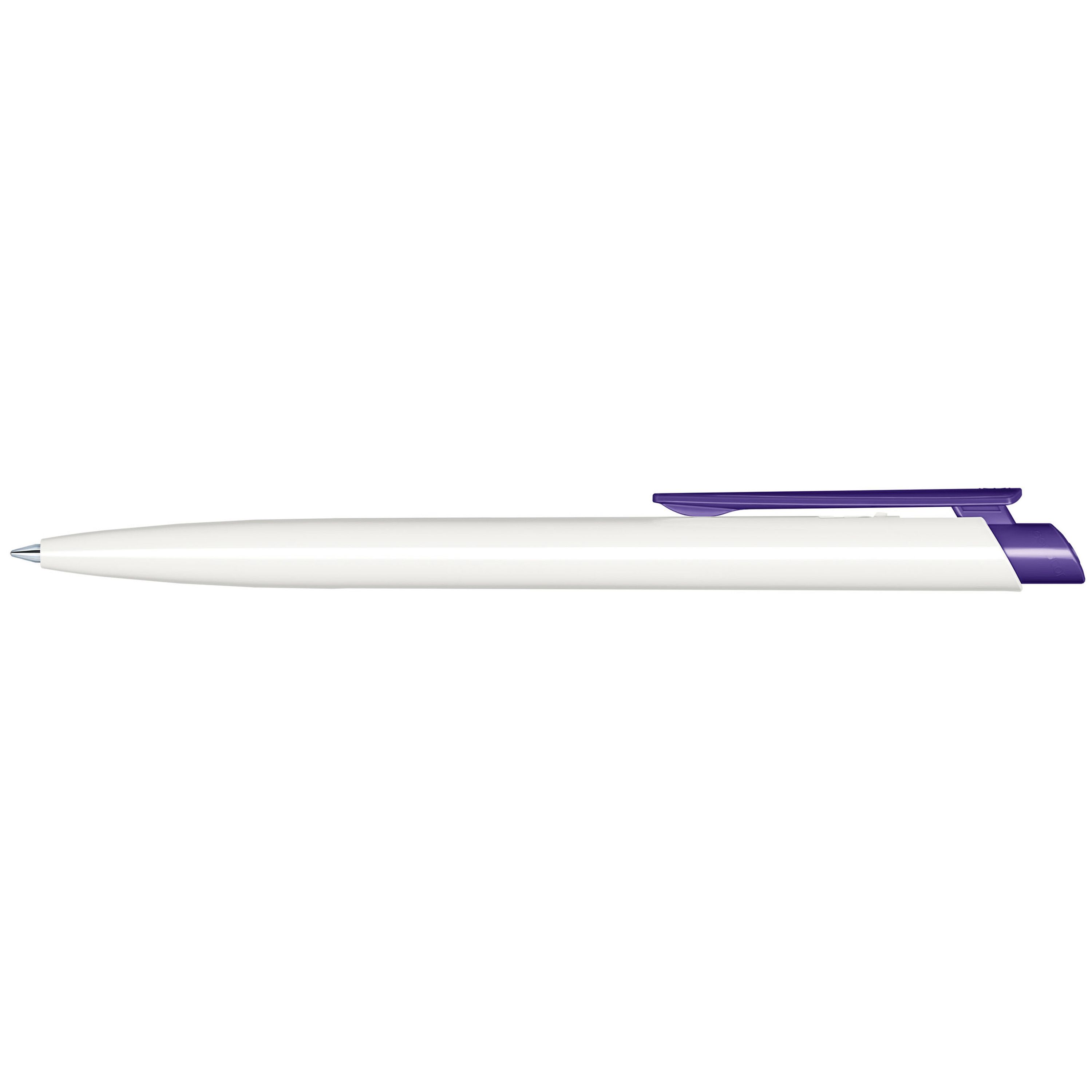 Dart Polished Basic Druckkugelschreiber - weiß - lila-834