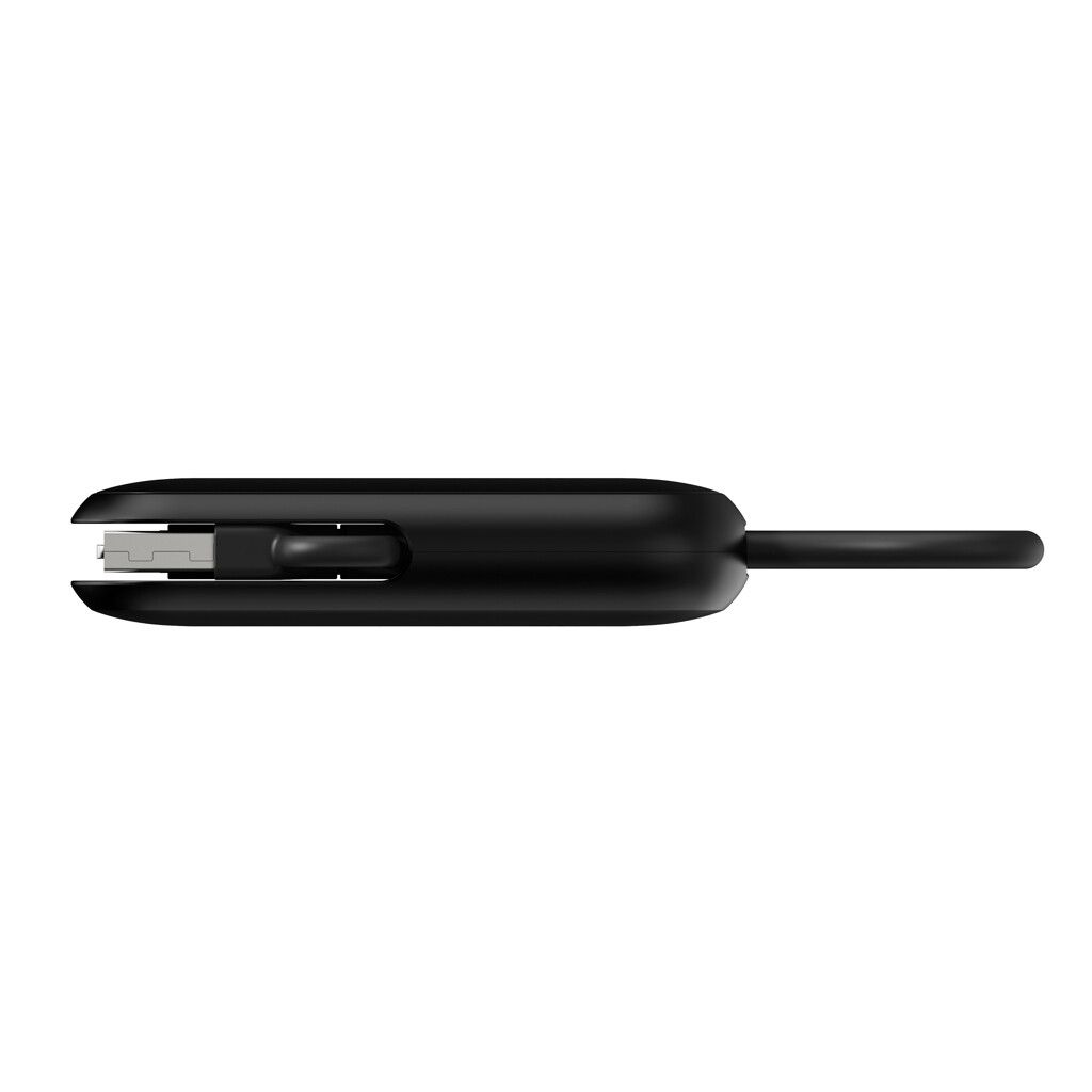 Urban Vitamin Dublin 100W 4-in-1-Kabel am Schlüsselanhänger - schwarz-308