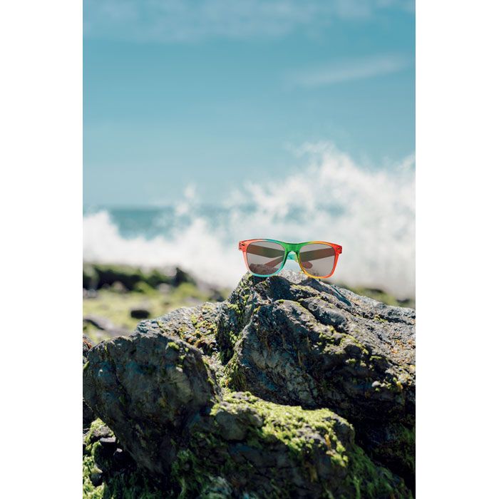 Regenbogen Sonnenbrille UV400 BOREA - multicolour-452