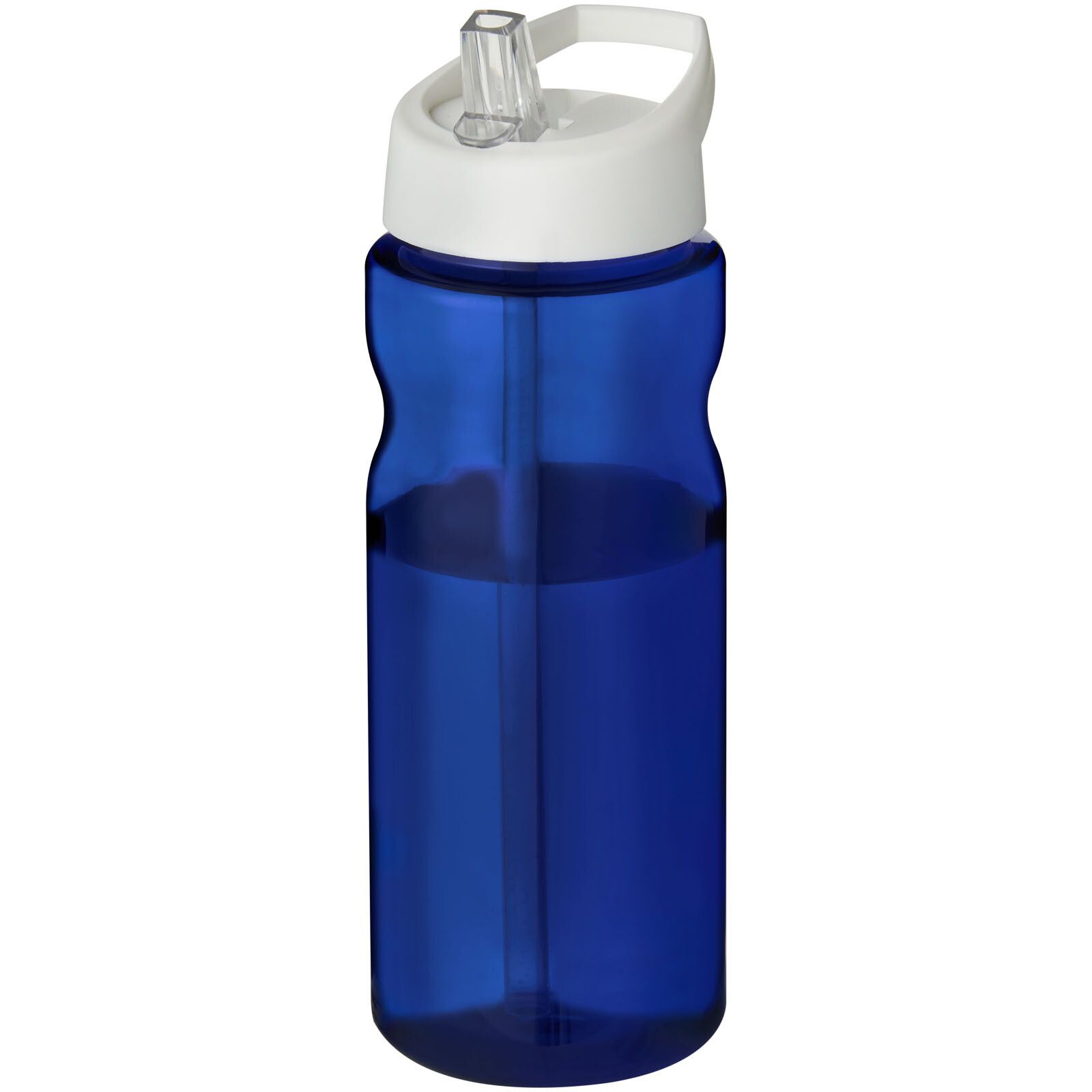 H2O Active Eco Base 650 ml Sportflasche mit Ausgussdeckel - blau -  weiss-157