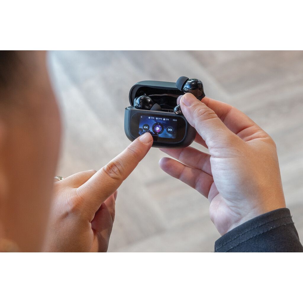 Airtune ANC-Ohrhörer aus RCS rec. ABS mit Touch-Screen - schwarz-759