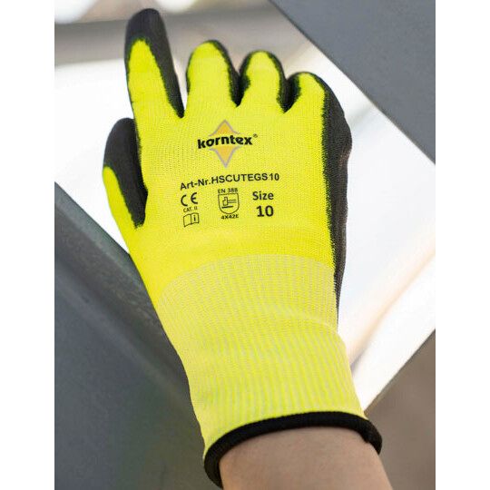 Cut-Resistant Gloves Adana - yellow - black-35