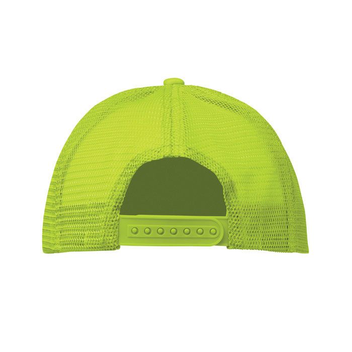 Truckers Cap BUBBLE - weiß - neongelb-730