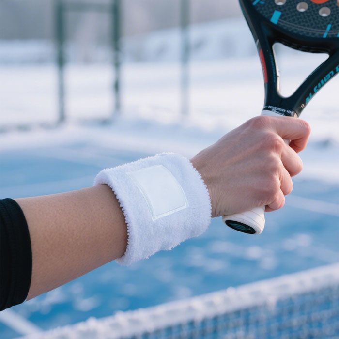 Schweißarmband Polycotton TEKUBI - schwarz-225