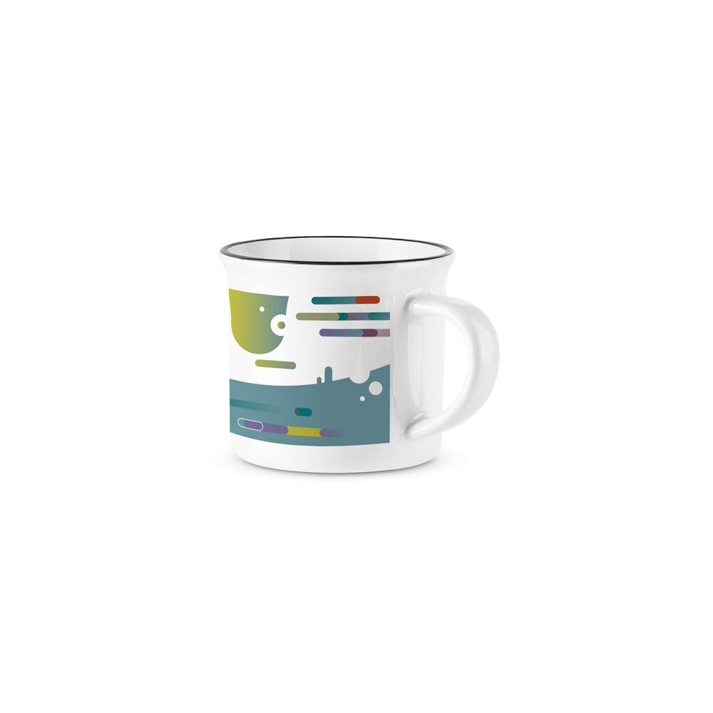 SELDEN Tasse aus Keramik (280ml) für Sublimation - weiß-985