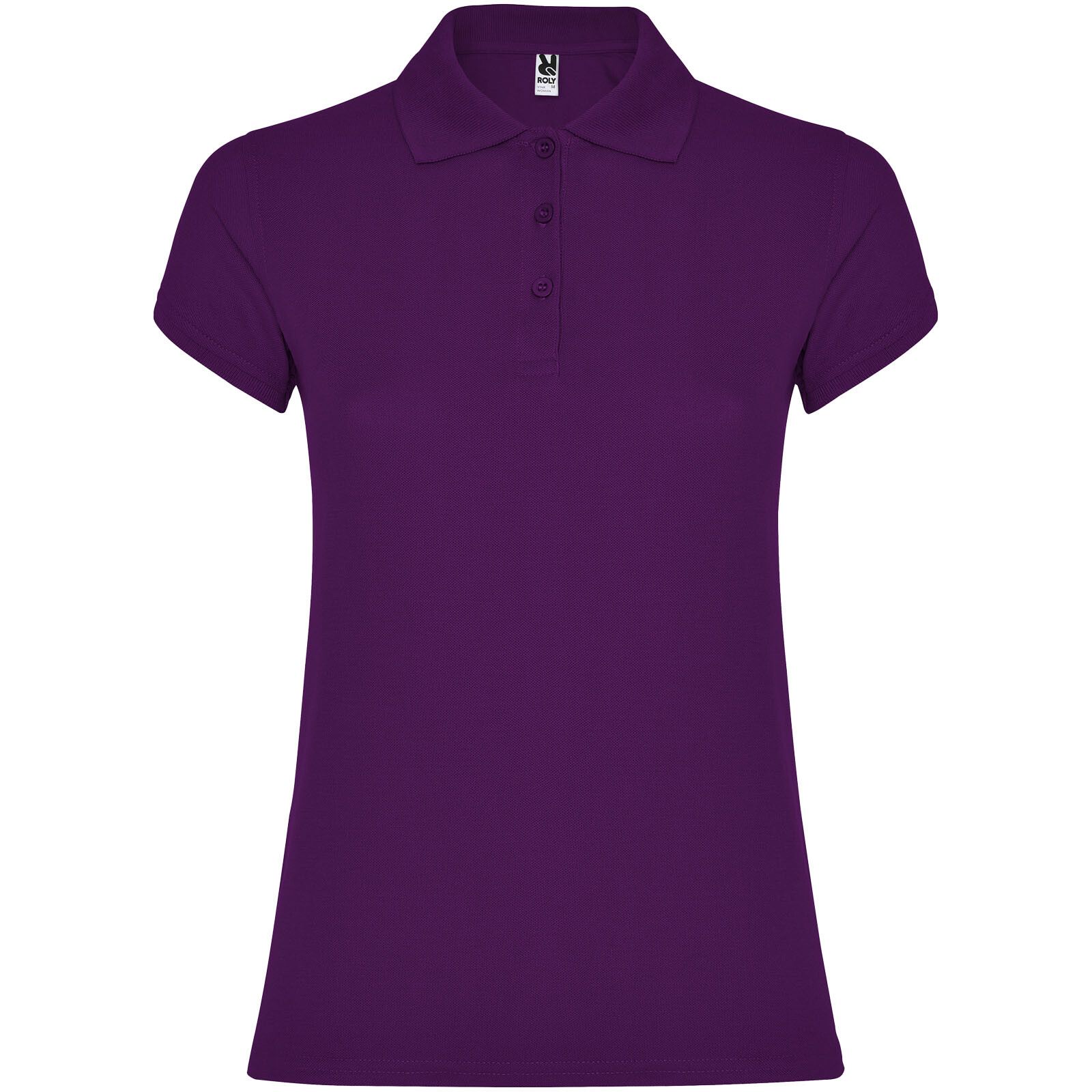 Star Poloshirt für Damen - lila - L-550