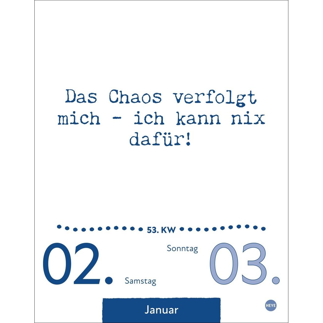 Dumme Sprüche für jeden Anlass TAK - Comic, Cartoon & Humor Kalender-410