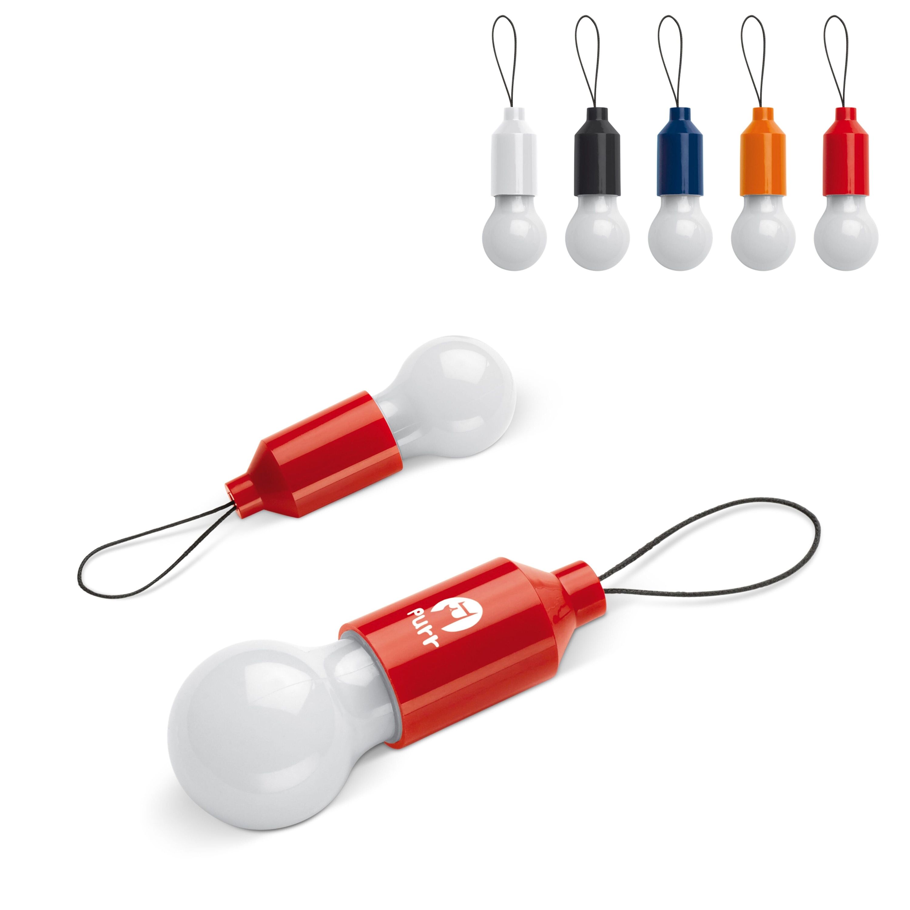 Schlüsselanhänger Glühlampe - schwarz-250