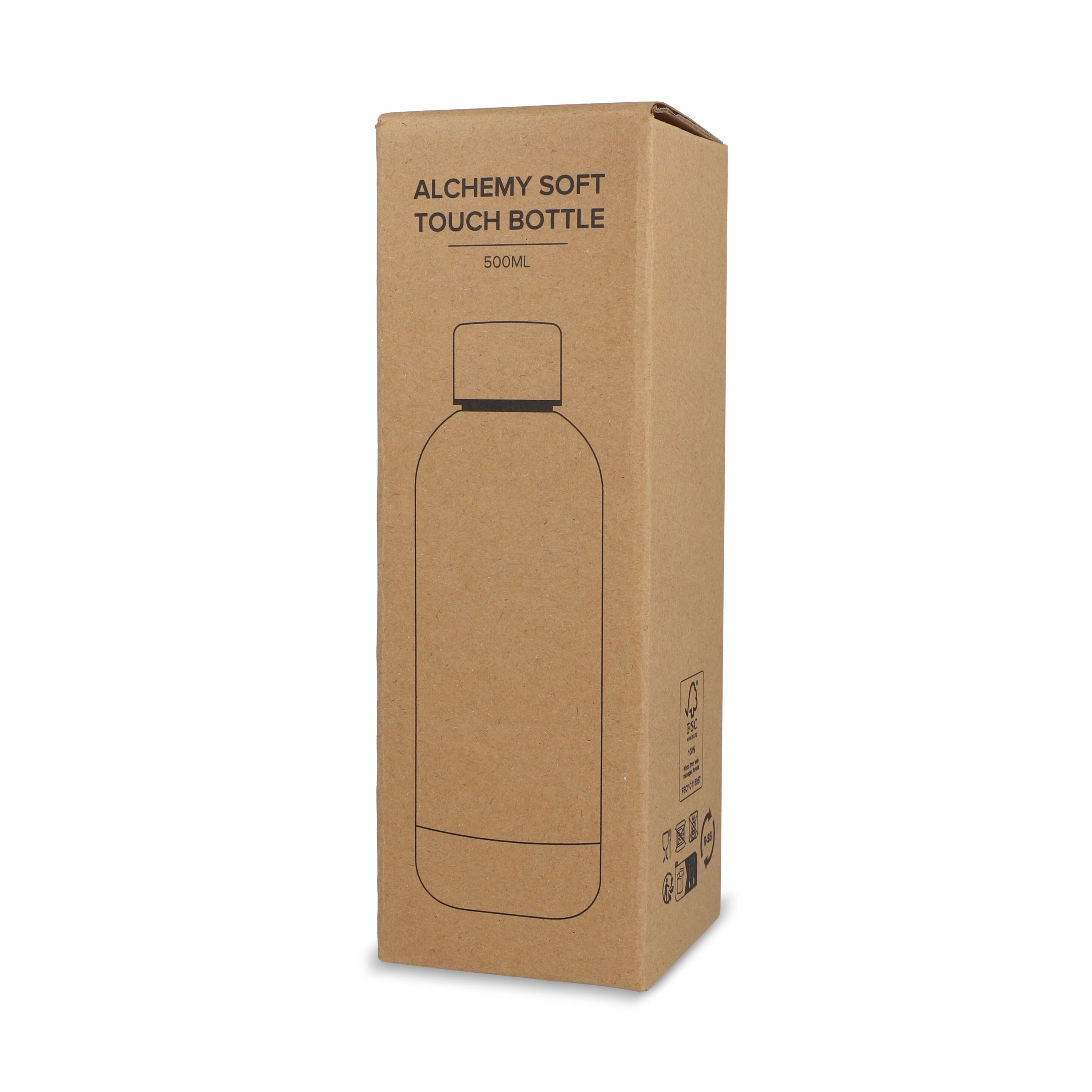 Isolierflasche Alchemie Soft Touch 500ml - schwarz-726