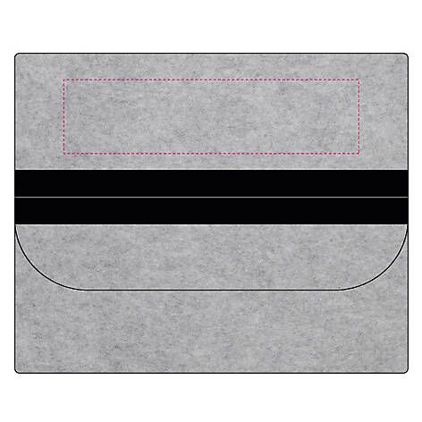 Veredelungsposition Tasche Vorderseite Lasche